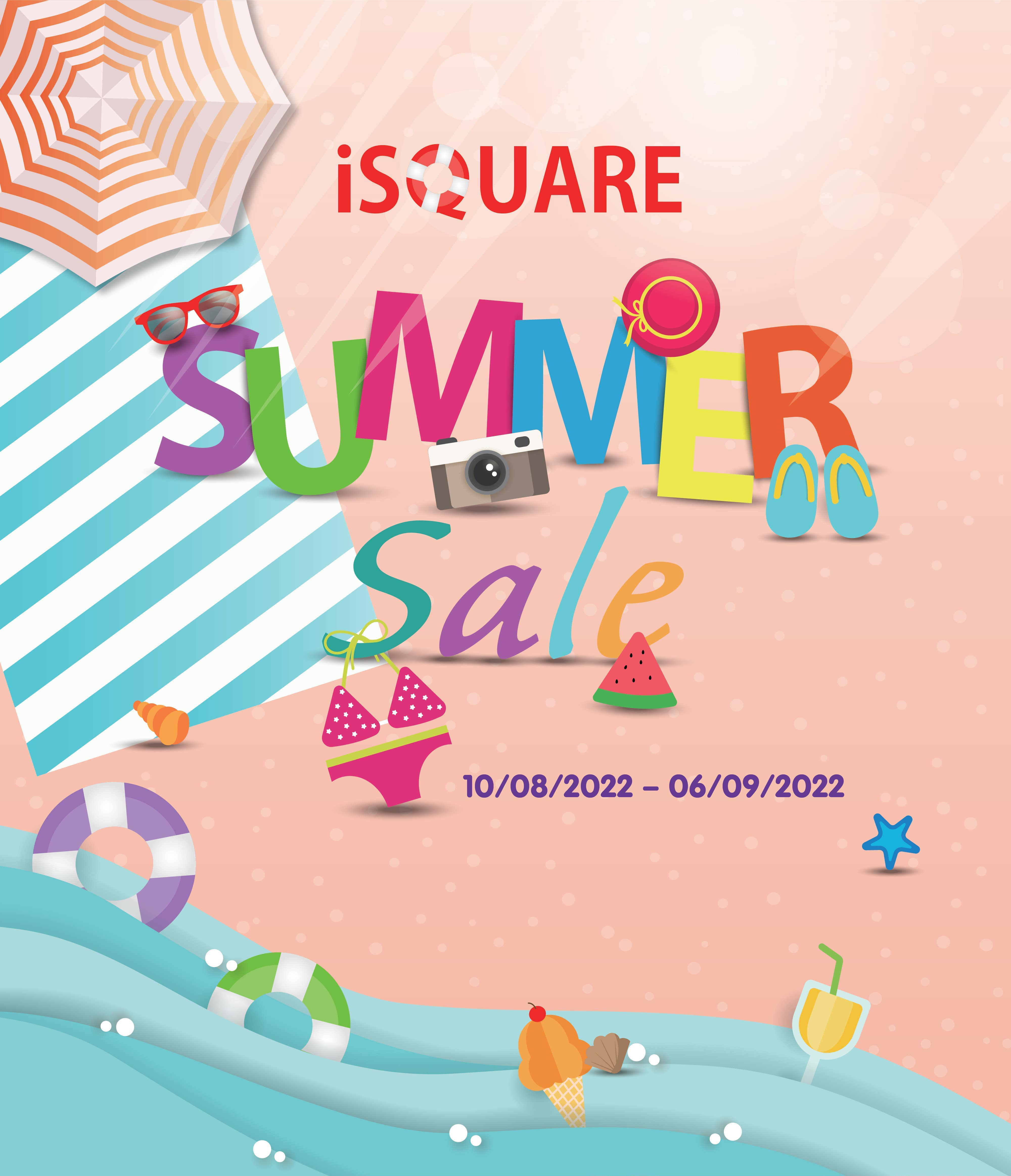 「Summer Sale」1折禮遇及低至HK$1禮品